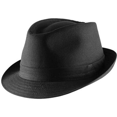 Classic Italy Trilby hoed 9 kleuren heren of dames Classic Trilby, zwart. 57 Classic Italy Trilby hoed 9 kleuren heren of dames Classic Trilby, zwart. 57