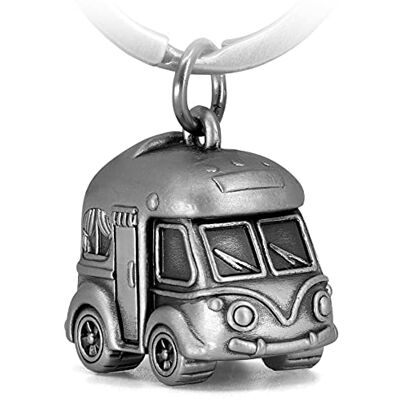 FABACH Camper sleutelhanger voor caravan, campingcadeau, miniatuurcaravan, cadeau-idee voor caravanbezitters, antiek zilver, Wohnmobil FABACH Camper sleutelhanger voor caravan, campingcadeau, miniatuurcaravan, cadeau-idee voor caravanbezitters, antiek zilver, Wohnmobil