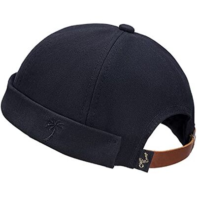 CLAPE Brimless Hat Cap Cotton Beanie Dockers, vissershoed, vissershoed, hoed voor dames en heren, alle maten CLAPE Brimless Hat Cap Cotton Beanie Dockers, vissershoed, vissershoed, hoed voor dames en heren, alle maten