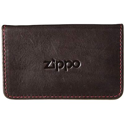 Zippo Mokka lederen visitekaartjeshouder Zippo Mokka lederen visitekaartjeshouder