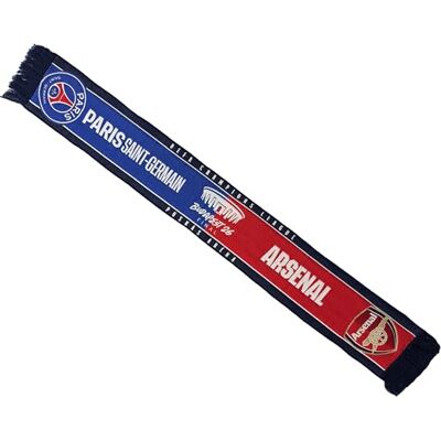 Champions League Sjaal Finale 2026 – officiële collectie – Paris Saint Germain PSG vs Arsenal Eén maat Champions League Sjaal Finale 2026 – officiële collectie – Paris Saint Germain PSG vs Arsenal Eén maat