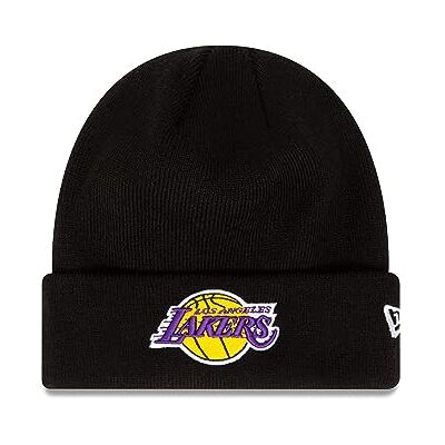 New Era Los Angeles Lakers NBA League Essential gebreide muts zwart New Era Los Angeles Lakers NBA League Essential gebreide muts zwart