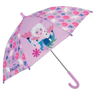 PERLETTI Paraplu voor kinderen, meisjes, Frozen 2 met Disney-prinsessen, Anna Elsa, veiligheidssluiting, licht, robuust, winddichte paraplu Frozen 2, kinderen van 3, 4, 5, 6 jaar, Roze PERLETTI Paraplu voor kinderen, meisjes, Frozen 2 met Disney-prinsessen, Anna Elsa, veiligheidssluiting, licht, robuust, winddichte paraplu Frozen 2, kinderen van 3, 4, 5, 6 jaar, Roze