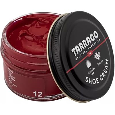 Tarrago Schoencrème, premium schoenpoets voor betere voeding, glans en bescherming voor leer en kunstleer, schoenen, tassen en accessoires, 50 ml, rood (12), 50 ml 50 ml Tarrago Schoencrème, premium schoenpoets voor betere voeding, glans en bescherming voor leer en kunstleer, schoenen, tassen en accessoires, 50 ml, rood (12), 50 ml 50 ml