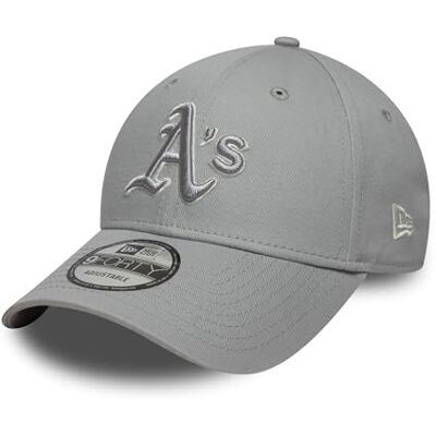 New Era 9Forty Snapback Cap met gebogen vizier, teamlogo, MLB NBA baseballpet, verstelbaar, verschillende teamkleuren, Oakland Athletics#39240, Eén maat Eén maat New Era 9Forty Snapback Cap met gebogen vizier, teamlogo, MLB NBA baseballpet, verstelbaar, verschillende teamkleuren, Oakland Athletics#39240, Eén maat Eén maat