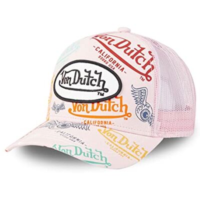 Von Dutch Trucker Cap Brand Pink, roze, één maat Eén maat Von Dutch Trucker Cap Brand Pink, roze, één maat Eén maat