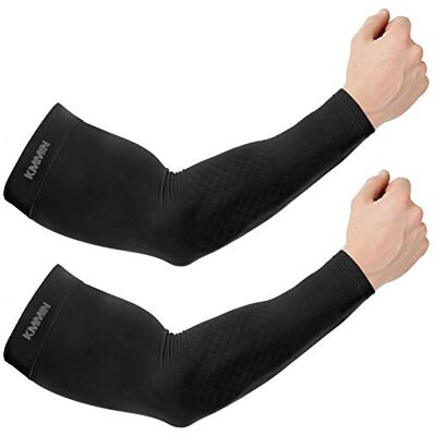KMMIN Beschermende mouw, verkoelend, bescherming tegen zon, uv, UPF 50, beschermende handschoenen voorj autorijden, buitenactiviteiten, volwassenen, bedekking, Zwart + Zwart M KMMIN Beschermende mouw, verkoelend, bescherming tegen zon, uv, UPF 50, beschermende handschoenen voorj autorijden, buitenactiviteiten, volwassenen, bedekking, Zwart + Zwart M