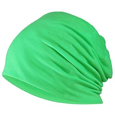 YOFASEN Slouchy muts, , chemopet, katoenen tulband, hoed, stretch, moslim sjaal voor vrouwen, mannen, Groen Eén maat YOFASEN Slouchy muts, , chemopet, katoenen tulband, hoed, stretch, moslim sjaal voor vrouwen, mannen, Groen Eén maat
