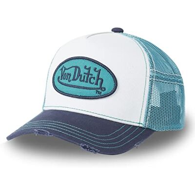 Von Dutch Verstelbare pet voor dames en heren, baseballpet, multi-sport, zacht en comfortabel, zwart., Eén maat Eén maat Von Dutch Verstelbare pet voor dames en heren, baseballpet, multi-sport, zacht en comfortabel, zwart., Eén maat Eén maat