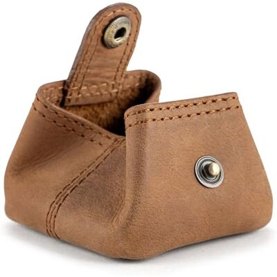 Berliner Bags Lena M Kleine vintage lederen portemonnee, mini-portemonnee voor dames en heren bruin Berliner Bags Lena M Kleine vintage lederen portemonnee, mini-portemonnee voor dames en heren bruin