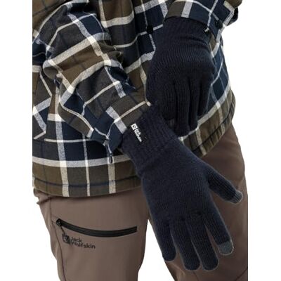 Jack Wolfskin Uniseks geribbelde handschoenen Jack Wolfskin Uniseks geribbelde handschoenen