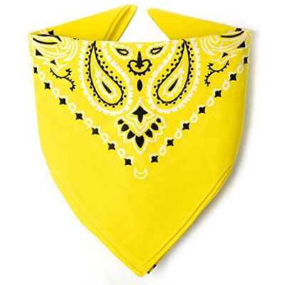 Karl Loven ... Bandana van 100% katoen premium kwaliteit superieure dikte 20 exclusieve kleuren motief Paisley Taille unique Karl Loven ... Bandana van 100% katoen premium kwaliteit superieure dikte 20 exclusieve kleuren motief Paisley Taille unique