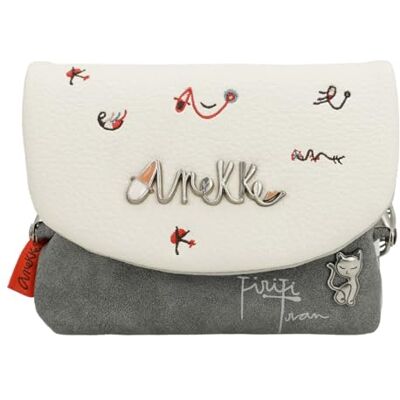 Anekke Portemonnee met klep Alma Klassieke elegantie met twee compartimenten Uitloopsluiting en achterzak Afmetingen: 12 x 10 x 3 cm, Diversen, Diverse Anekke Portemonnee met klep Alma Klassieke elegantie met twee compartimenten Uitloopsluiting en achterzak Afmetingen: 12 x 10 x 3 cm, Diversen, Diverse