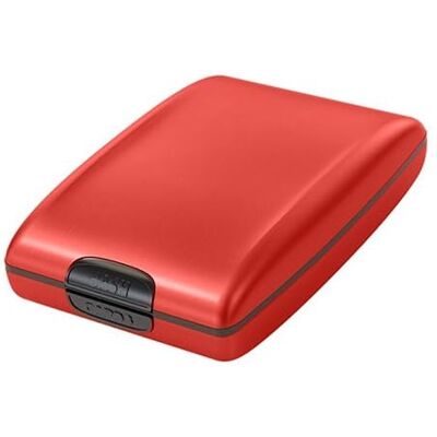 WQFFQWK QGKWJP Multifunctionele RFID-kaarthouder van aluminiumlegering met diefstalbeveiliging, voor dames en heren, oranje, 11 x 6,9 cm WQFFQWK QGKWJP Multifunctionele RFID-kaarthouder van aluminiumlegering met diefstalbeveiliging, voor dames en heren, oranje, 11 x 6,9 cm