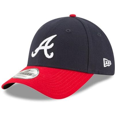 New Era The League heren Honkbalpet (1-Pack), Rood/Donkerblauw, One Size New Era The League heren Honkbalpet (1-Pack), Rood/Donkerblauw, One Size