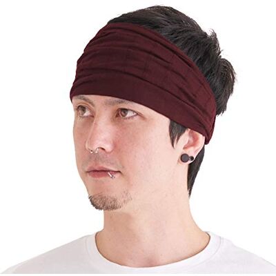 CHARM Haarband voor dames, 100% katoen, elastische bandana voor fitness, tulband, boho, breed en zacht, haarband voor heren, ideaal voor chemo, hoofdband, Japanse stijl, uniseks CHARM Haarband voor dames, 100% katoen, elastische bandana voor fitness, tulband, boho, breed en zacht, haarband voor heren, ideaal voor chemo, hoofdband, Japanse stijl, uniseks