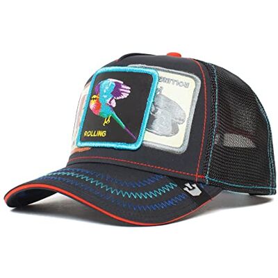 Goorin Bros. The Farm Original Seasonal Snapback Truckerpet voor dames en heren, baseballpet voor heren (1 stuk), Eén maat Eén maat Goorin Bros. The Farm Original Seasonal Snapback Truckerpet voor dames en heren, baseballpet voor heren (1 stuk), Eén maat Eén maat