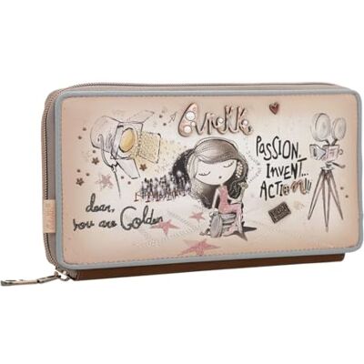 Anekke Hollywood RFID Passport Wallet XXL Meerkleurig, Veelkleurig, RFID Portemonnee Anekke Hollywood RFID Passport Wallet XXL Meerkleurig, Veelkleurig, RFID Portemonnee