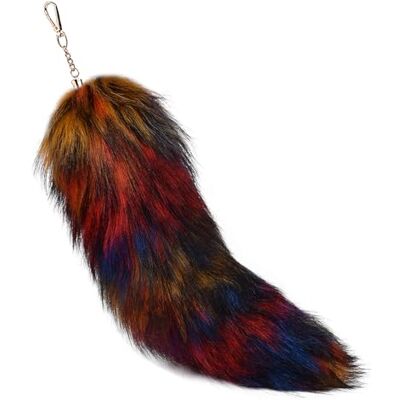 ChongKuan Therian Tail Vossenstaart hanger van imitatiebont, 13 ChongKuan Therian Tail Vossenstaart hanger van imitatiebont, 13