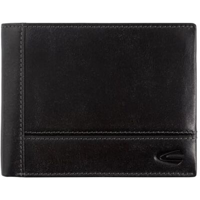 camel active Tokyo Portemonnee voor heren, leer, middelgroot, liggend formaat, Zwart (schwarz), 000814 camel active Tokyo Portemonnee voor heren, leer, middelgroot, liggend formaat, Zwart (schwarz), 000814