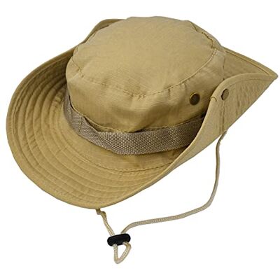 Taeku Zonnehoed, ademende bescherming, vishoed, brede rand, safari, mesh, ademend, voor wandelen, kamperen, reizen (bruin) Eén maat Taeku Zonnehoed, ademende bescherming, vishoed, brede rand, safari, mesh, ademend, voor wandelen, kamperen, reizen (bruin) Eén maat