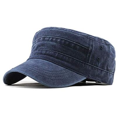 Fashionapple Hoogwaardige klassieke militaire pet Militaire stijl Voor heren Laag profiel 100% katoen Verstelbaar Leger Plain Cadet Retro baseballpet Uniseks Fashionapple Hoogwaardige klassieke militaire pet Militaire stijl Voor heren Laag profiel 100% katoen Verstelbaar Leger Plain Cadet Retro baseballpet Uniseks