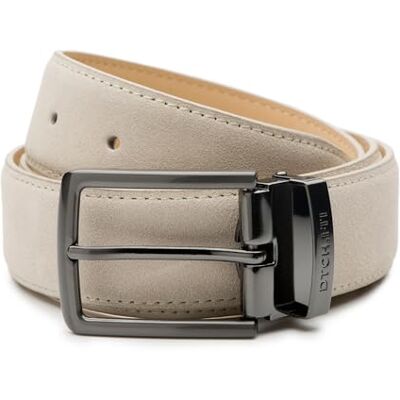 Riemen & Co DTCH.FIT Oliver Suède riem, verstelbare gesp van rood brons, 3,5 cm breed, Beige 85cm (Totale gürtellänge 100cm) Riemen & Co DTCH.FIT Oliver Suède riem, verstelbare gesp van rood brons, 3,5 cm breed, Beige 85cm (Totale gürtellänge 100cm)