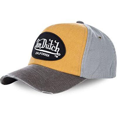 Von Dutch Pet voor dames en heren, baseballjack, oranje J02 Eén maat Von Dutch Pet voor dames en heren, baseballjack, oranje J02 Eén maat
