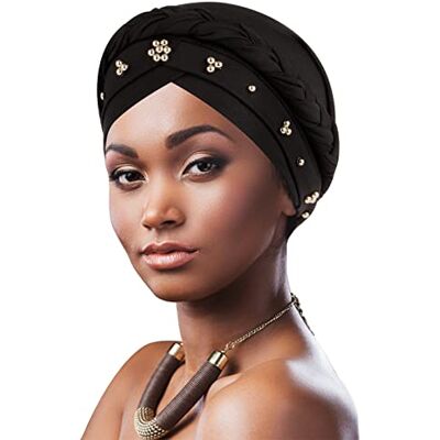 DRESHOW Wintermutsen voor dames, balaclava, gebreide beanie, hoofdbedekking met trekkoord, hoed, sjaal met kap Eén maat DRESHOW Wintermutsen voor dames, balaclava, gebreide beanie, hoofdbedekking met trekkoord, hoed, sjaal met kap Eén maat