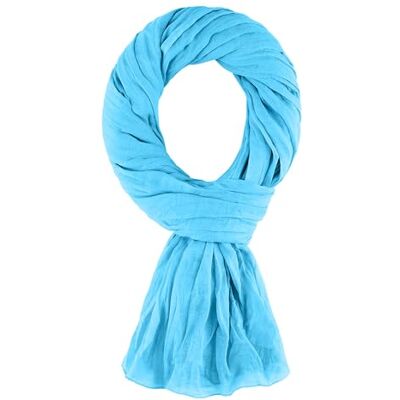 ALLEE DU FOULARD Sjaal, 100% katoen, afmetingen 200 x 110 cm, uniseks, meer dan 50 effen kleuren 110 x 200 cm ALLEE DU FOULARD Sjaal, 100% katoen, afmetingen 200 x 110 cm, uniseks, meer dan 50 effen kleuren 110 x 200 cm