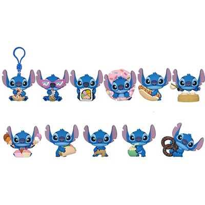 Disney Lilo & Stitch 3D schuim sleutelhanger voor blindtas Disney Lilo & Stitch 3D schuim sleutelhanger voor blindtas