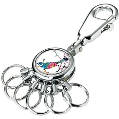 TROIKA Birdie sleutelhanger 9 centimeter meerkleurig TROIKA Birdie sleutelhanger 9 centimeter meerkleurig