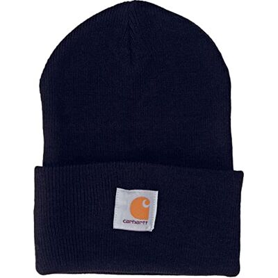 Carhartt Horloge muts Mixed Beanie, Blauw (Navy), Een maat Eén maat Carhartt Horloge muts Mixed Beanie, Blauw (Navy), Een maat Eén maat