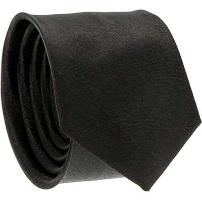 cravateSlim Stropdas dun eenkleurig stropdas voor heren, smal, moderne snit, 5 cm met kant, accessoire voor bruiloft, ceremonie, zwart. Taille unique cravateSlim Stropdas dun eenkleurig stropdas voor heren, smal, moderne snit, 5 cm met kant, accessoire voor bruiloft, ceremonie, zwart. Taille unique