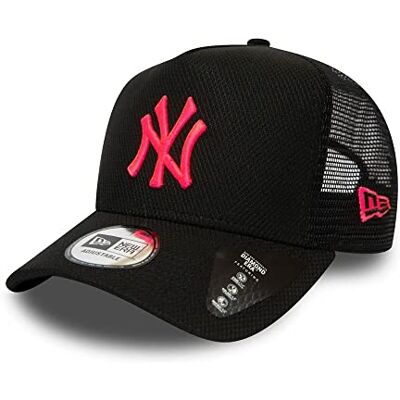 New Era New York Yankees Mlb Cap Kappe Trucker Baseball Diamond Era Schwarz Neon Pink One-Size New Era New York Yankees Mlb Cap Kappe Trucker Baseball Diamond Era Schwarz Neon Pink One-Size