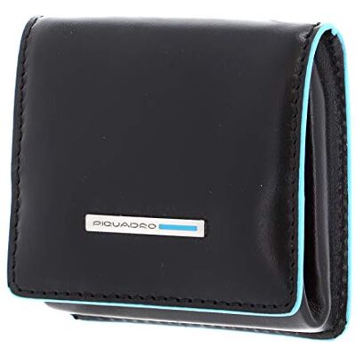Piquadro Vierkante muntzak, zwart., One Size, portemonnee Emplacement cartes, Compartiments organisés, Élégant, Usage quotidien Piquadro Vierkante muntzak, zwart., One Size, portemonnee Emplacement cartes, Compartiments organisés, Élégant, Usage quotidien