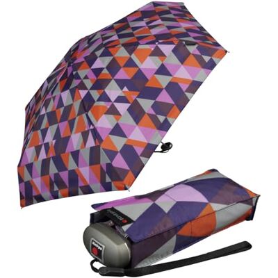 Knirps Reiszakparaplu, Paarse Donna, Compact Knirps Reiszakparaplu, Paarse Donna, Compact