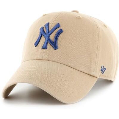47 MLB Baseball Cap Hoed Clean Up ongestructureerde kroon verstelbaar gebogen vizier LA NY teamlogo Eén maat 47 MLB Baseball Cap Hoed Clean Up ongestructureerde kroon verstelbaar gebogen vizier LA NY teamlogo Eén maat