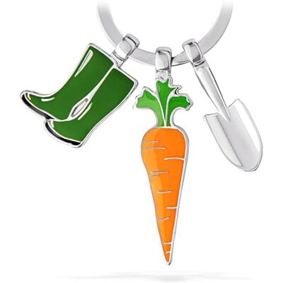TROIKA Modern Uniseks sleutelhanger (1 stuk), Veelkleurig Zilver, Eén maat, Sleutelhanger TROIKA Modern Uniseks sleutelhanger (1 stuk), Veelkleurig Zilver, Eén maat, Sleutelhanger