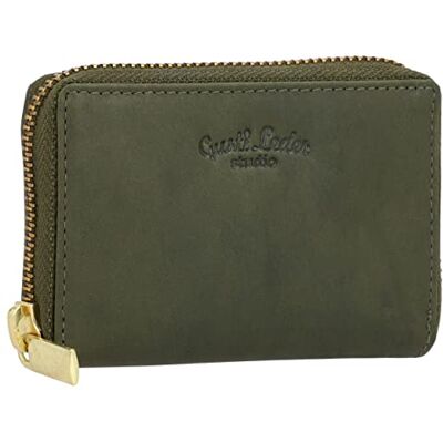 Gusti Leder Gusti ABEL Leren kaarthouder Voor dames en heren Kaarthouder Kleine portemonnee, groen, S, casual Gusti Leder Gusti ABEL Leren kaarthouder Voor dames en heren Kaarthouder Kleine portemonnee, groen, S, casual