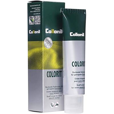 Collonil Colorit 37420000892 schoencrème voor gladde leren schoenen, 50 ml, Blauw taille unique Collonil Colorit 37420000892 schoencrème voor gladde leren schoenen, 50 ml, Blauw taille unique