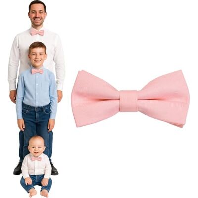 DonDon Vlinderdas voor heren, kinderen, jongens of baby's, mat, voorgebonden en in lengte verstelbaar, van gabardine katoen, feestelijk accessoire voor bruiloft, communie en ceremonie Bébés / Petit enfant - 8 x 4 cm DonDon Vlinderdas voor heren, kinderen, jongens of baby's, mat, voorgebonden en in lengte verstelbaar, van gabardine katoen, feestelijk accessoire voor bruiloft, communie en ceremonie Bébés / Petit enfant - 8 x 4 cm