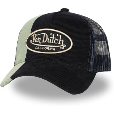 Von Dutch Contrast Cord Oval PatchDutch pet voor dames en heren, honkbalpet met mesh, snapback, met vizier, lente, zomer, herfst, winter, Benzine., Eén maat Eén maat Von Dutch Contrast Cord Oval PatchDutch pet voor dames en heren, honkbalpet met mesh, snapback, met vizier, lente, zomer, herfst, winter, Benzine., Eén maat Eén maat