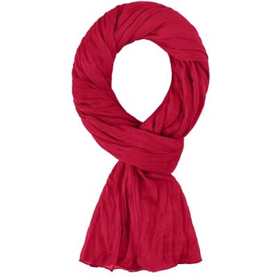 ALLEE DU FOULARD Sjaal, 100% katoen, afmetingen 200 x 110 cm, uniseks, meer dan 50 effen kleuren 110 x 200 cm ALLEE DU FOULARD Sjaal, 100% katoen, afmetingen 200 x 110 cm, uniseks, meer dan 50 effen kleuren 110 x 200 cm
