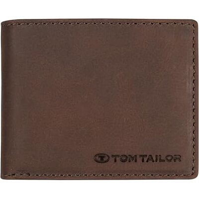 TOM TAILOR Ron, portemonnee (jeansformaat) voor heren, bruin (bruin), 10,5 x 8,5 x 1,5 cm (b x h x d) 10.5x8.5x1.5 cm (B x H x T) TOM TAILOR Ron, portemonnee (jeansformaat) voor heren, bruin (bruin), 10,5 x 8,5 x 1,5 cm (b x h x d) 10.5x8.5x1.5 cm (B x H x T)