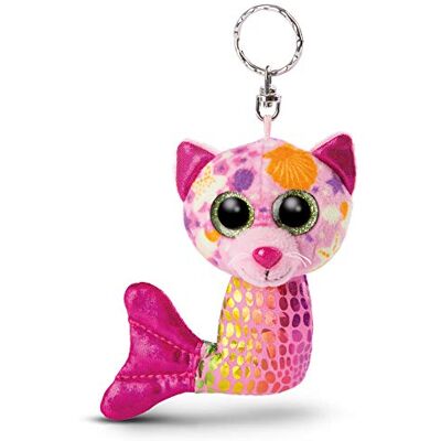 NICI Glubschis Originele sleutelhanger Glubschis zeemeermin kat 12 cm pluche hanger met sleutelring voor koord, sleutelhanger en sleutelhanger 46821 NICI Glubschis Originele sleutelhanger Glubschis zeemeermin kat 12 cm pluche hanger met sleutelring voor koord, sleutelhanger en sleutelhanger 46821