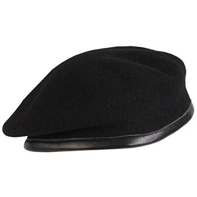 MFH 10104 Bundeswehr Commando Baret, zwart, 56 56 MFH 10104 Bundeswehr Commando Baret, zwart, 56 56