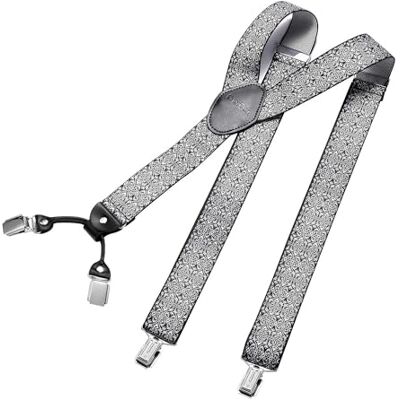 DonDon brede bretels 3,5 cm 4 Y-vormige leren clips elastisch en in lengte verstelbaar zwart blauw Eén maat DonDon brede bretels 3,5 cm 4 Y-vormige leren clips elastisch en in lengte verstelbaar zwart blauw Eén maat
