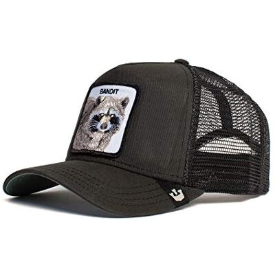 Goorin Bros. The Farm Unisex Baseball Trucker Hat Heren Baseball Cap (1 stuk), Zwart One Size Goorin Bros. The Farm Unisex Baseball Trucker Hat Heren Baseball Cap (1 stuk), Zwart One Size