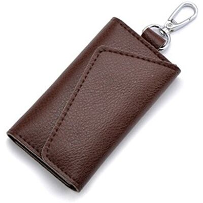 Brilliance Co Lederen sleutelhanger, lederen sleutelhanger, koffie, S, sleutelhanger Brilliance Co Lederen sleutelhanger, lederen sleutelhanger, koffie, S, sleutelhanger